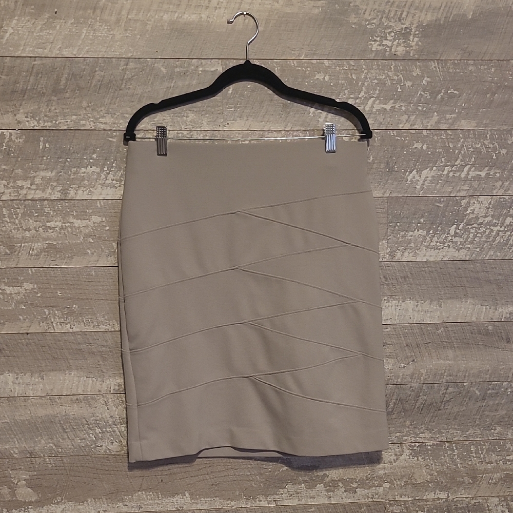 Alfani Women's Tan Pencil Skirt